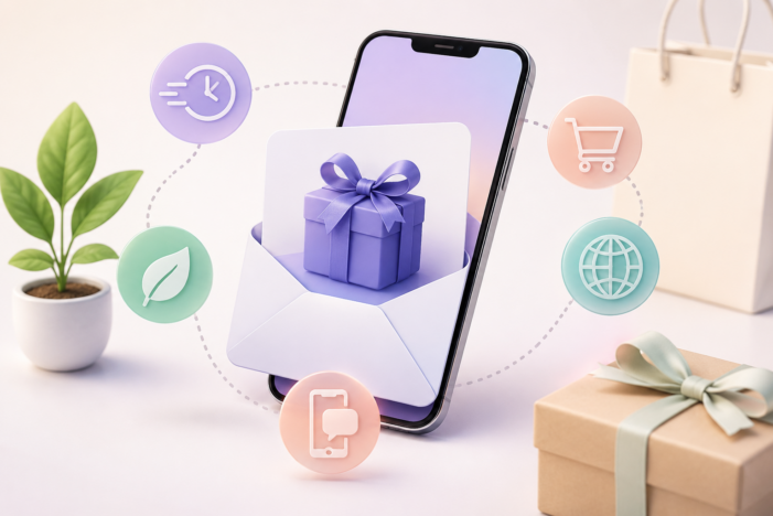 5 Gründe, warum digitale Geschenkkarten die Zukunft des Schenkens sind