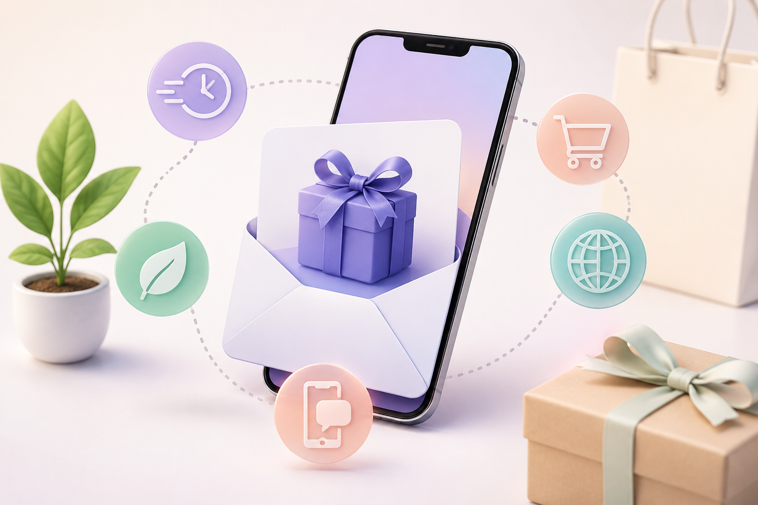 5 Gründe, warum digitale Geschenkkarten die Zukunft des Schenkens sind