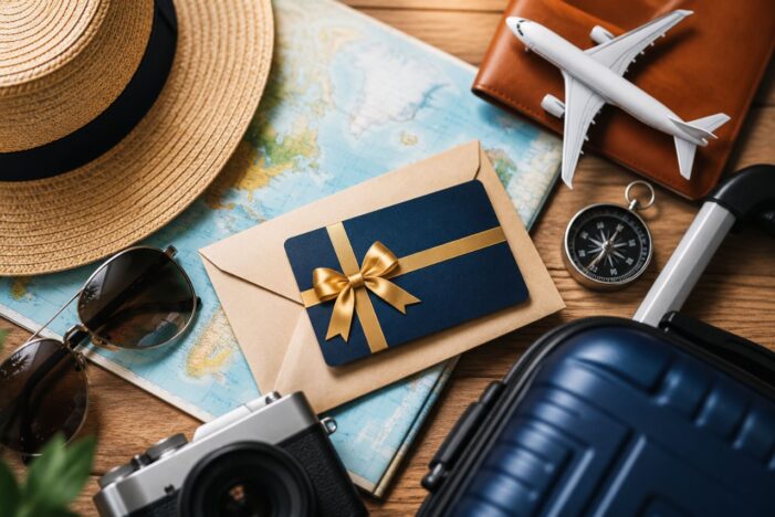 Geschenkkarten als ideales Geschenk für Reisen